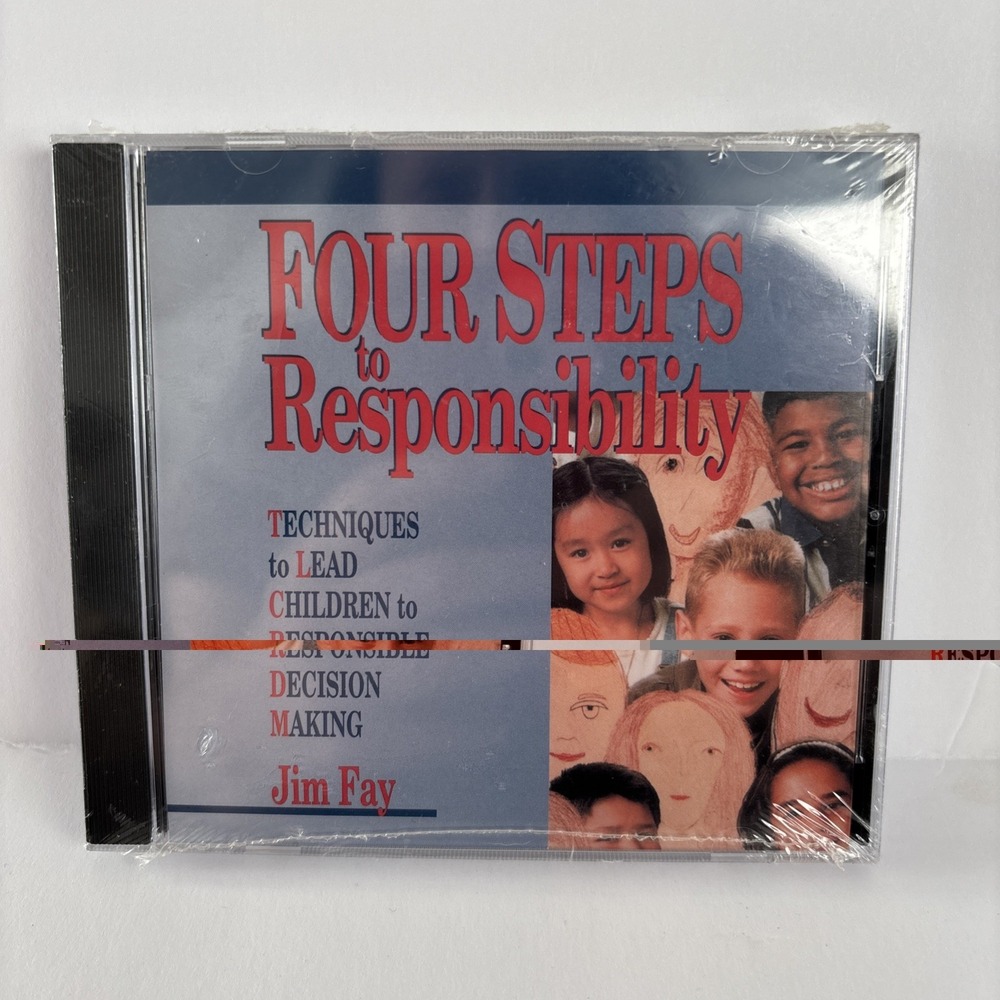 Four steps to responsibility Jim Fay CD NEW Sealed